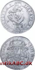 Piedestalkrone er en samlerbetegnelse for Chr. 5.'s danske krone (4 mark) 1680