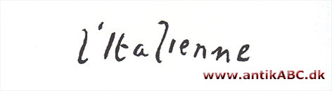 Goincourt - l'Italienne