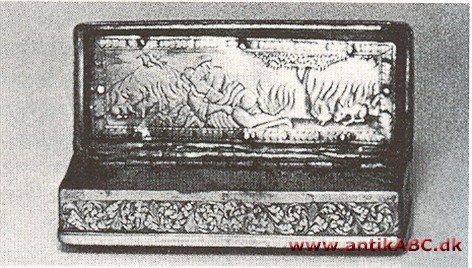 Tobaksæske - tobaksdåse Tobaksæske - tobaksdåse