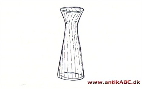 Hyacintglas - svibelglas, løgglas