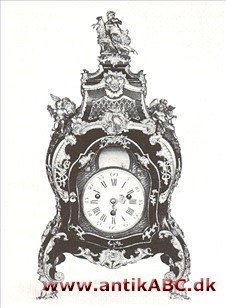 Konsolur - bracket clock