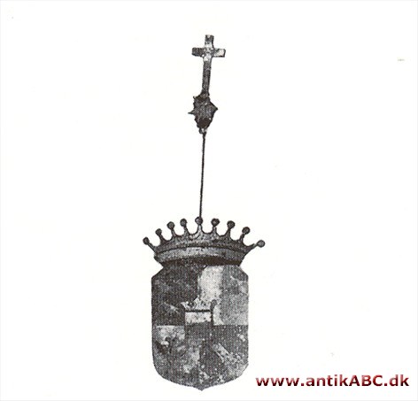  våbenbemalede skjolde til ligtog, siden ophængt i kirken; fra middelalder til barok
