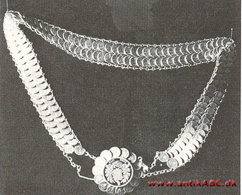  halssmykke, halskæde