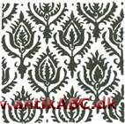  vævemønster med granatæble som tilbagevendende motiv