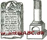  opretstående mindesten på grav