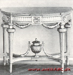 Svensk tillempet Louis Seize-stil fra 1770-1810, opkaldt efter Gustav 3