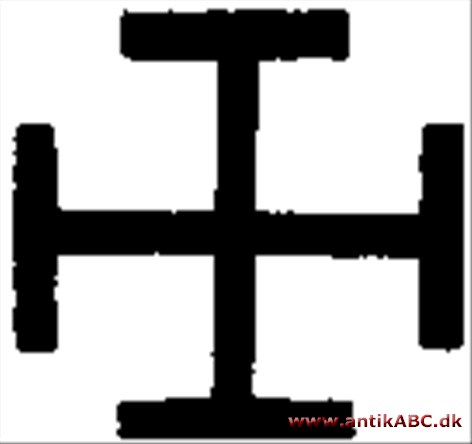  kors med tværbjælker på korsenderne