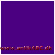  farvestof fra planten Indigofera; sortagtig violet
