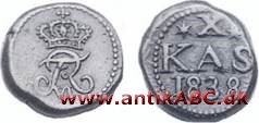 Møntenhed brugt ca. 1620-1845 i den danske koloni Trankebar på Indiens sydøstlige kyst