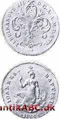 Ruspone er en italiensk guldmønt fra Firenze i Toscana først præget under Giovanni Gaston (1723-1737) 1724