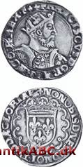 Teston er den franske version af testone, som ved handel med Milano og Savoyen var blevet en populær mønt i Sydfrankrig