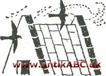 kamgavl, med mure over tagfladen