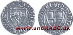 Ordensmønter som er præget af ridderordenerne, og mønter, hvor afbildning af en orden er en væsentlig del af motivet