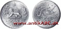 Pahlavi – Pahlevi: Persisk (iransk) guldmøntenhed indført 1927 med en værdi af 20 rials