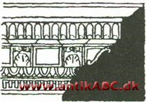 Karnis: s-formet profilering f.eks. På vinduesrammer, -karme og lodposte eller på dørindfatninger.
