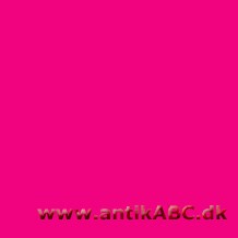 magenta (efter norditaliensk by, hvor franskmændene 1859 besejrede østrigerne) anilinfarve opfundet dette år; i mange nuancer af violetrød