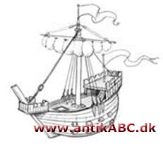 særlig om (hanseatisk) kravelbygget skib med høj opbygning i forstavn og til agters
