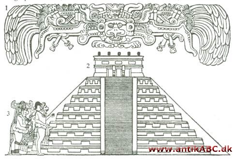 maya-kunst, i Guatemala og på Yucatan i Mellemamerika; ældre mayakultur til omkring 1000 