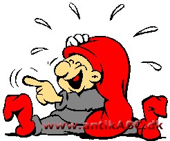 nissehue, bondealmuens gamle røde spidshue, bevaret i forestillingen om folketroens gamle husvætte i bondedragten