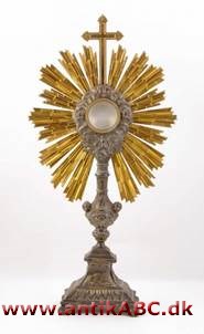 osten'sorium (af latin ostendere, række frem, vise)