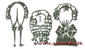 paryk (fra fransk) kunstigt hår