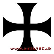 Mantua-kors (efter italiensk bynavn Mantua) ligearmet kors med indadbuede kanter og armene bredest ved enderne