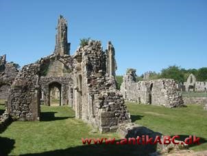 ruin, bygningsfragment. 17- og 1800-tallets begejstrede ruindyrkelse kom foruden i billedkunsten til udtryk i havekunsten