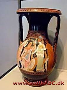 pelike (græsk) sækformet vinkrukke