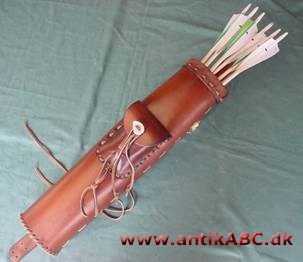 pilekogger, beholder til en bueskyttes pile