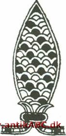 pinjekogle, arkitekturdekoration, arkitektonisk ornament, som antagelig hidrører fra Mesopotamien