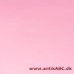 pink farve (engelsk lyserød) meget lys rød
