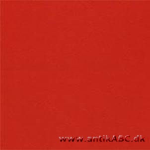 postkasserød farve, mørk ildrød