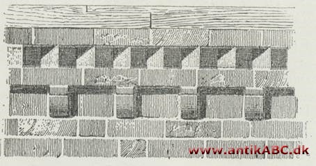 prydskifte, murstensskifte med dekorativt formål