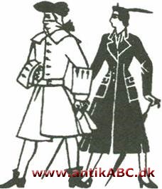 redingot (fransk af engelsk riding coat, ridefrakke) opstod omkring 1730 af den gamle justaucorps, hvis skøder studsedes