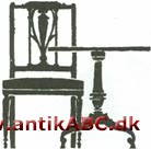 sheraton (engelsk efter møbeltegneren Thomas Sheraton 1751-1806) møbelstil i pompejansk-klassicistiske former med indlagt og malet dekoration