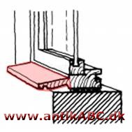 Sålbænk er en skrå flade, der er placeret under den nederste karm på vinduer med det formål at lede regnvand væk fra facaden