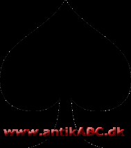 spar (tidligere spader, fra spansk espada, sværd) stiliseret spadeblad på spillekort