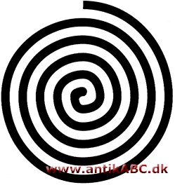spiral (af latin spira, snoning) skruelinje. En skruelinje eller et skruet ornament