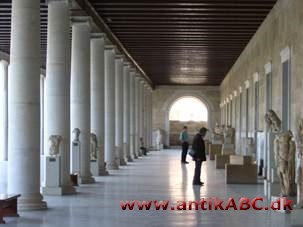 stoa (græsk søjlegang) søjlehal