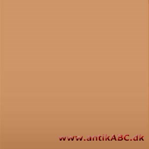 tan farve (engelsk barkfarve) kakaobrun, læderbrun