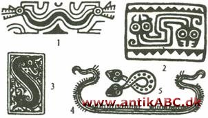 tohovedet slange, mytologisk væsen