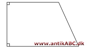 trapez (græsk bord) firkant med to parallelle sider