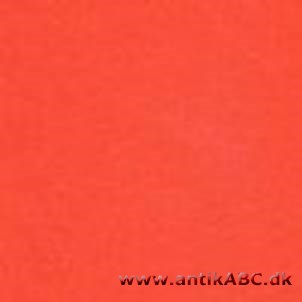 venetianskrød = engelsk rød, geraniumrød