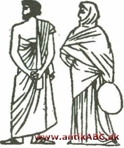 vikledragt, dragttype i antikkens Middelhavslande, i Nordafrika, Sydasien